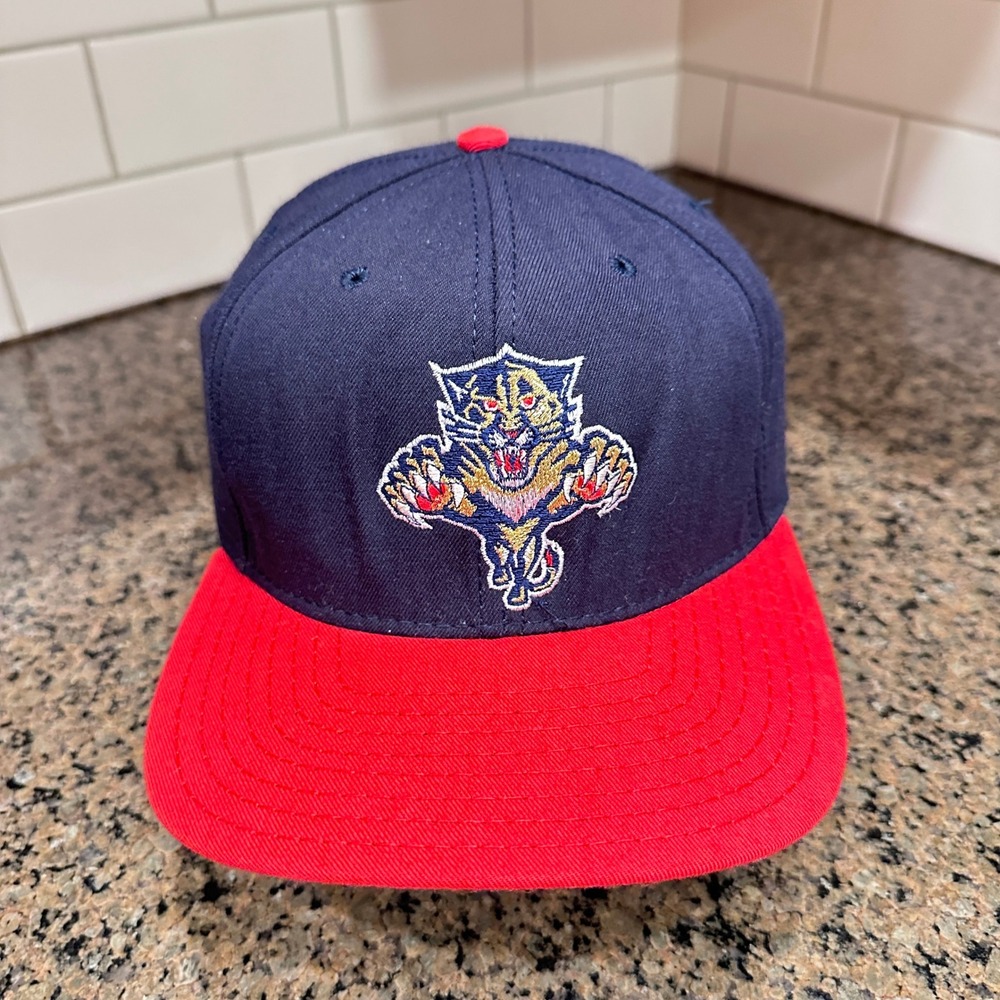 Vtg Florida Panthers CCM American Needle Hat  7 1/2 Wool Blend Made in USA